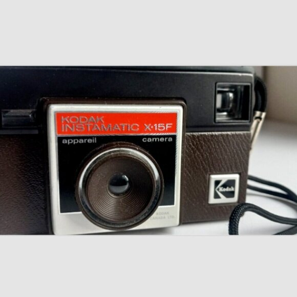 Vintage Kodak Instamatic Camera X-15F 126 Film Case MCM Super Clean Tested - Picture 6 of 14